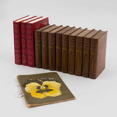 Group of Books, Nine Volumes of Poetry, Three Volumes of Fiction and a Poetry Leaflet