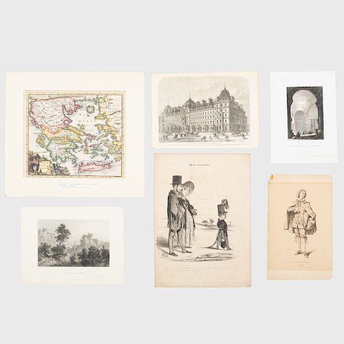 European School: Miscellaneous Group of Eleven Prints 