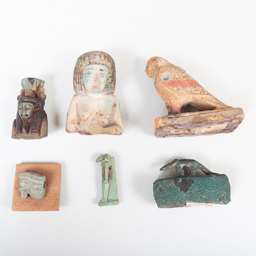 Group of Egyptian Objects