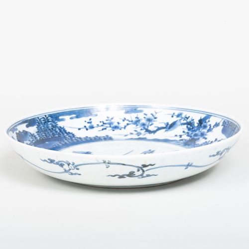 Japaese Porcelain Arita Blue and White Dish