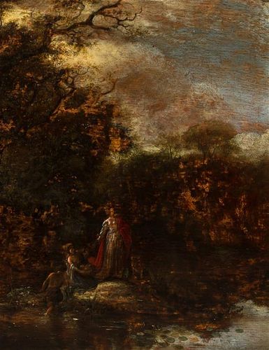Jacobz De Wet the Younger, (Dutch, 1640-1697), Finding Baby Moses