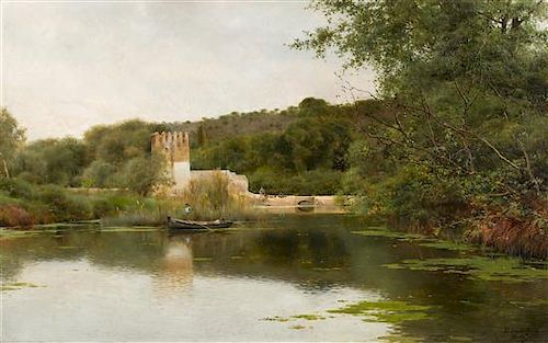 * Emilio Sanchez Perrier, (Spanish, 1855-1907), Alcalà de Guadaira, c. 1871