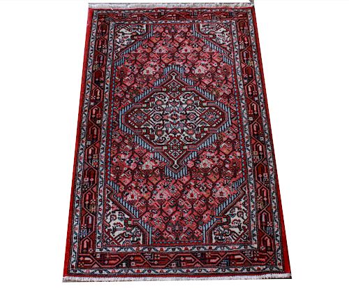 Iranian Persian Hand-Knotted Rug 2' 9" x 4' 2"