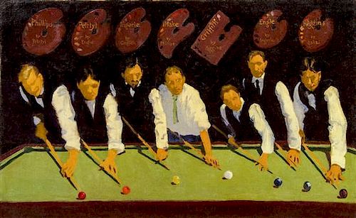 Various Artists, (20th century), Palette and Chisel Club, 1910