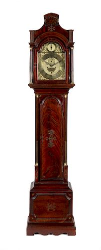 A George III Mahogany Longcase Clock