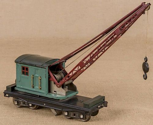 Lionel standard gauge #219 Crane.