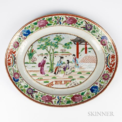 Export Rose Mandarin Platter