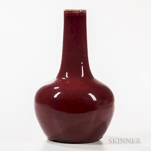 Sang-de-boeuf Bottle Vase