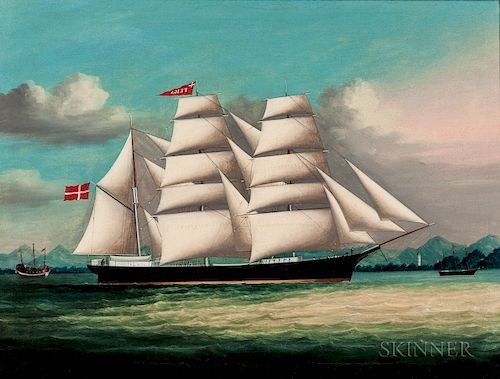 Export Portrait of the Danish Ship Feiga