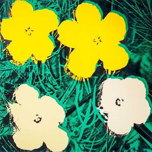 Andy Warhol, (American, 1928-1987), Flowers II, 1970