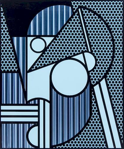 * Roy Lichtenstein, (American, 1923-1997), Modern Head #4, 1970