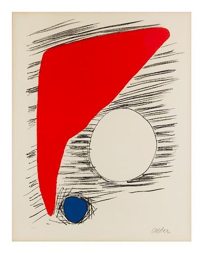 Alexander Calder, (American, 1898-1976), Untitled