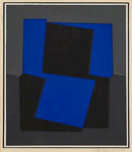 Victor Vasarely, (French/ Hungarian, 1906-1997), Untitled