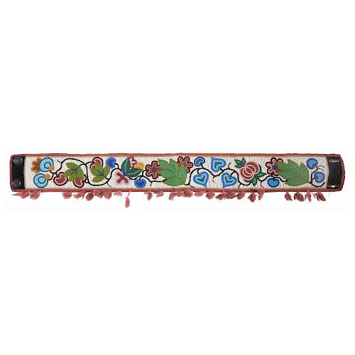 Anishinaabe Beaded Belt, From the James B. Scoville Collection