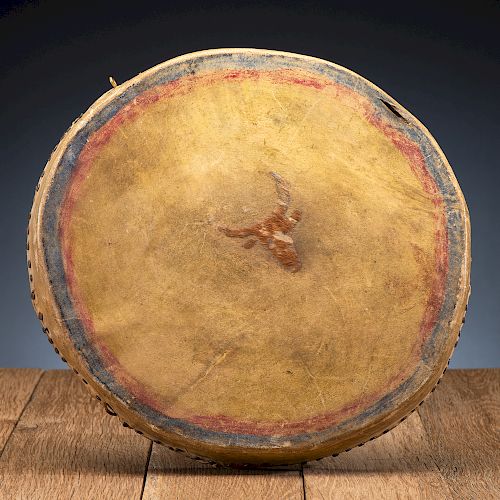Sioux Painted Drum, From the James B. Scoville Collection