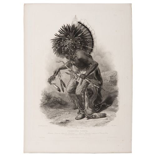 Karl Bodmer (Swiss, 1809-1893) Etching, From the James B. Scoville Collection