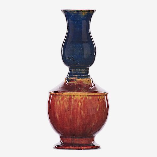 GEORGE OHR Fine baluster vase