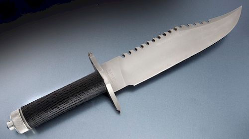 Jimmy Lyle Rambo The Mission unnumbered knife,