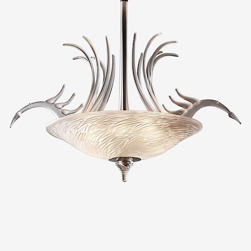DAN DAILEY; WATERFORD Birds in Flight chandelier