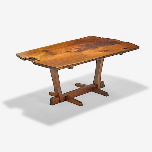 GEORGE NAKASHIMA Exceptional Conoid dining table