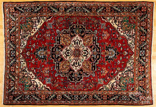 Heriz style carpet