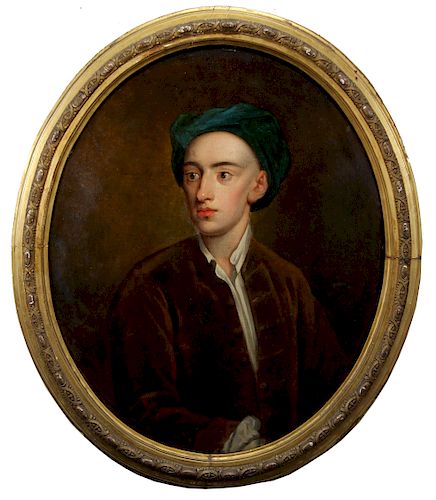 18th C. European School Portrait of a Gentleman