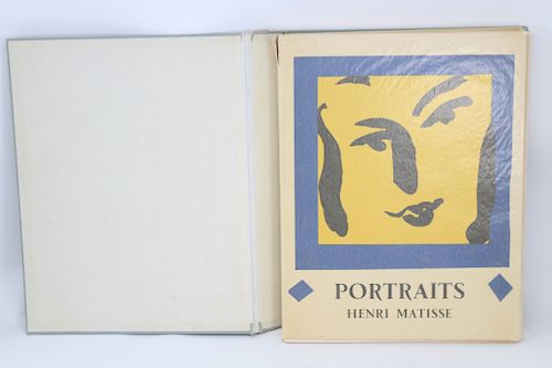 'Portraits' Henri Matisse 1954 Book