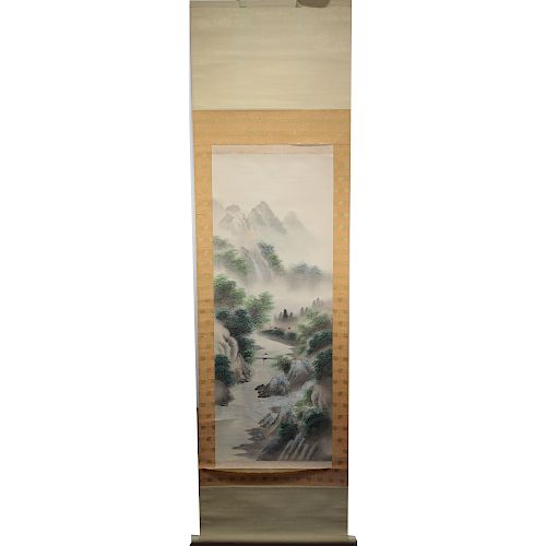 Signed, Chinese Scroll Painting