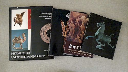 Lot of 5 Assorted Asian Art Reference Books