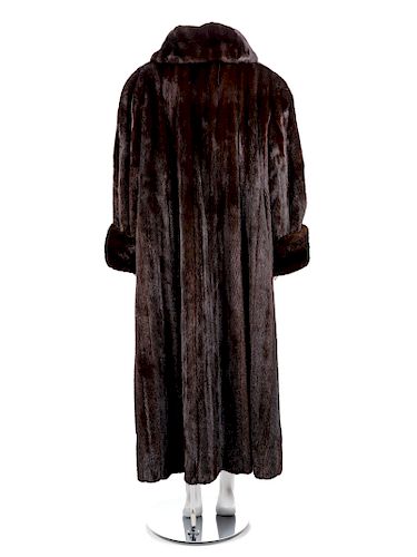 A Mink Full Length Coat