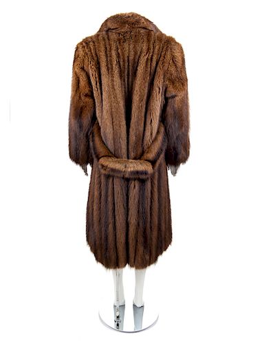 Chloe Sable Fur Coat, 1980s