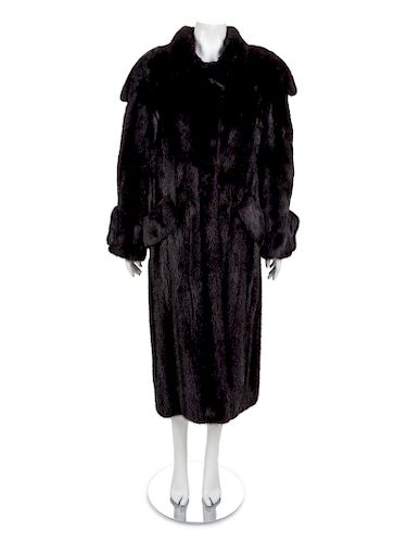 Long Mink Coat, 1990-2000s
