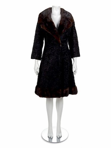 Schiaparelli Fur Coat, 1950-60s