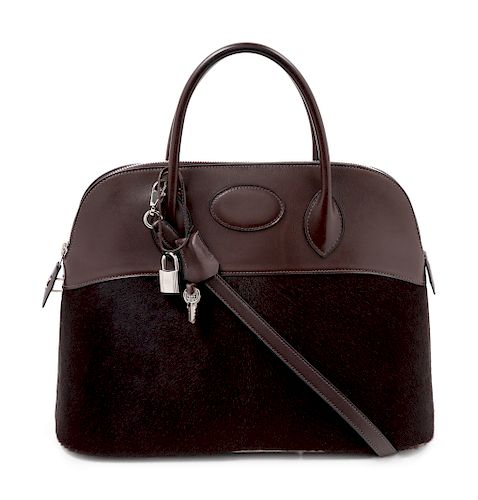 Hermes Bolide 27cm Handbag, 2007
16" x 12" x 6.5"; Handle Drop: 5".