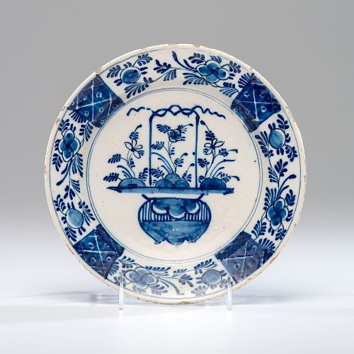 Delft Blue and White Plate