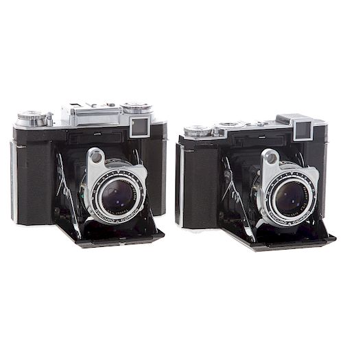 Two Zeiss Ikonta Bellows Cameras