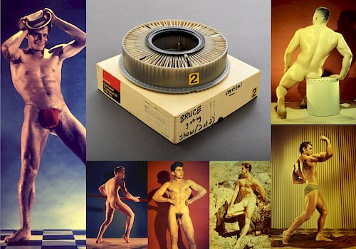 Bruce Bellas Nude Male Photo Slides & Carousel