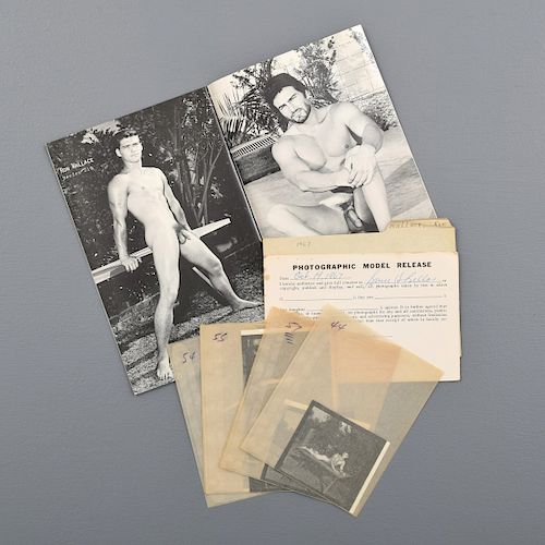 7 Bruce Bellas Nude Male Photos, Negatives, Catalog & Ephemera