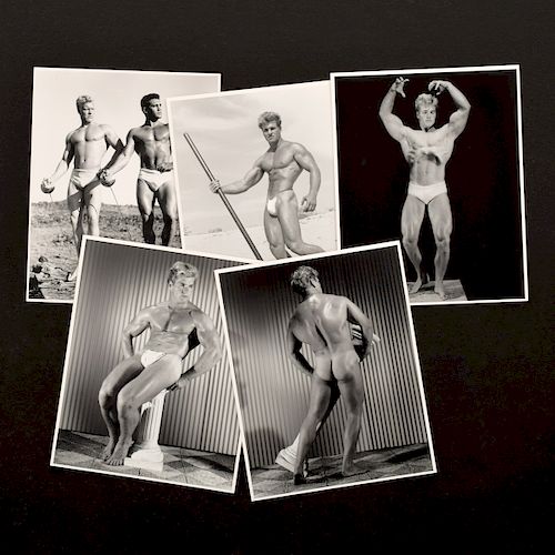 5 Bruce Bellas Nude Male Model Photos & Ephemera