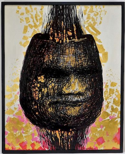 Howard John Besnia Abstracted Face Painting