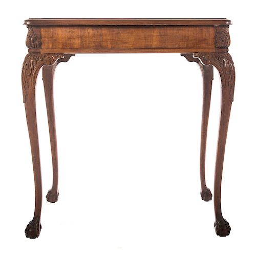 Chippendale Style Mahogany Tea Table
