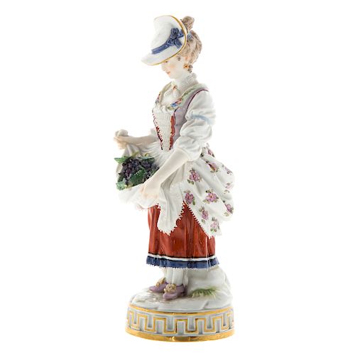 Meissen Porcelain Figure "Grape Picker"