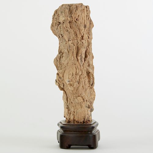 Chinese Petrified Wood Scholar's Rock