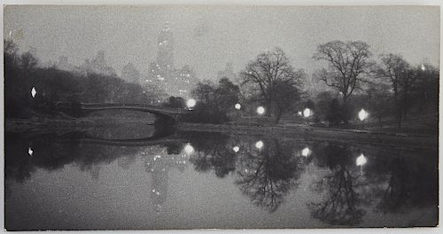 Esther Bubley Bow Bridge Central Park Photograph