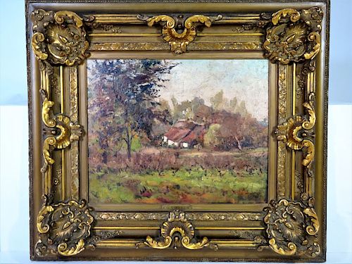 Guillaume Vogels (Belgium 1836-1896) Oil / Canvas