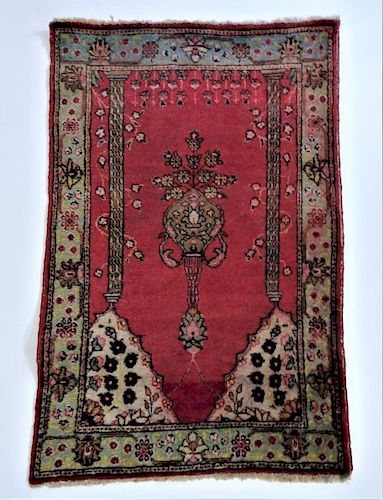 Floral Iranian Wool Rug