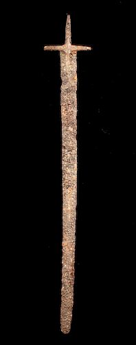 Rare Holyland / Byzantine Iron Paramerion Sword