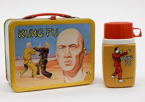 1974 King-Seeley Kung Fu Lunch Box & Thermos