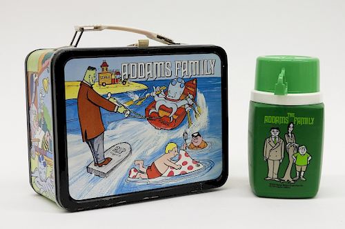 King-Seeley The Addams Family Lunch Box & Thermos