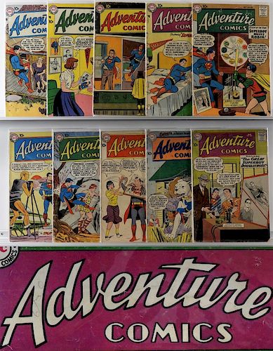 10PC DC Adventure Comics #244-#263 Partial Run